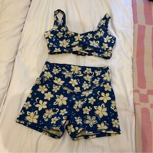 Floral Workout Set